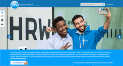 Desktop Screenshot of en.hochschule-ruhr-west.de